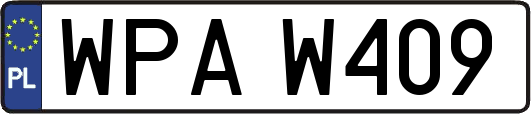 WPAW409