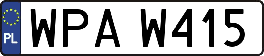 WPAW415