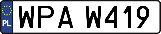WPAW419