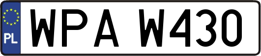 WPAW430