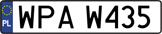 WPAW435