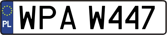 WPAW447