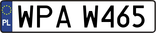 WPAW465