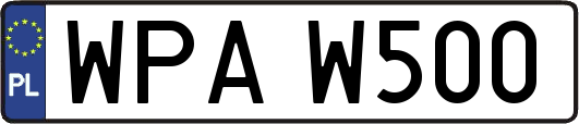 WPAW500