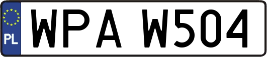 WPAW504