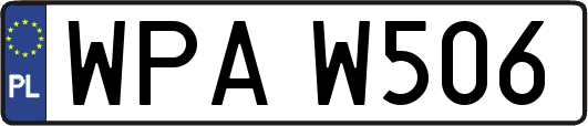 WPAW506