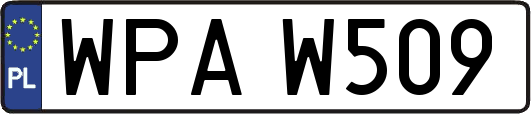 WPAW509