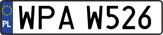 WPAW526