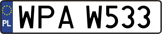 WPAW533