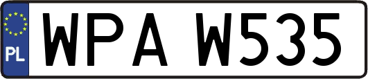 WPAW535