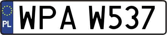 WPAW537