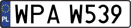 WPAW539