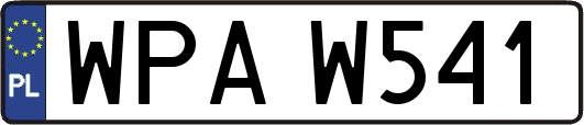 WPAW541