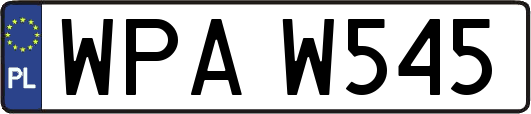 WPAW545