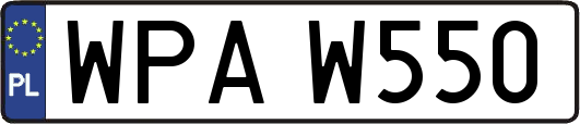 WPAW550