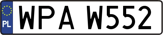 WPAW552