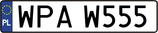 WPAW555
