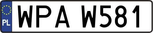 WPAW581