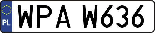 WPAW636
