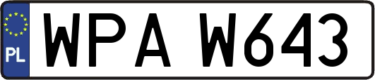 WPAW643