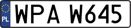 WPAW645