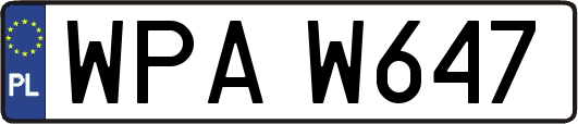 WPAW647