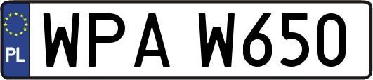 WPAW650