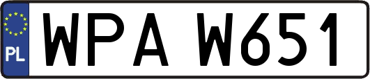 WPAW651