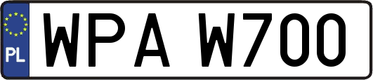 WPAW700
