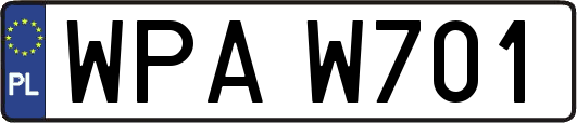 WPAW701