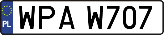 WPAW707