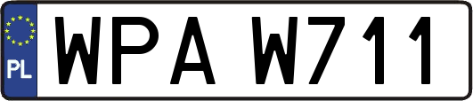 WPAW711