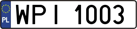 WPI1003