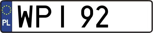 WPI92