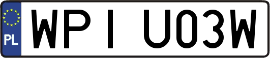 WPIU03W