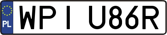 WPIU86R