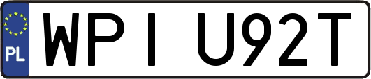 WPIU92T