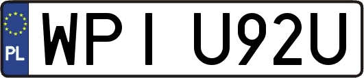 WPIU92U