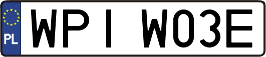 WPIW03E