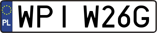 WPIW26G