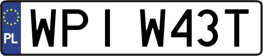 WPIW43T
