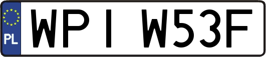 WPIW53F
