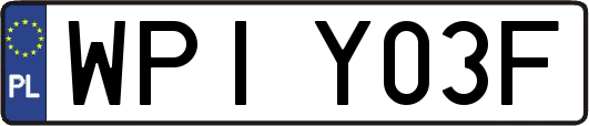WPIY03F