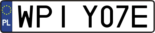 WPIY07E