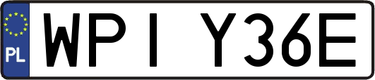WPIY36E