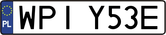 WPIY53E
