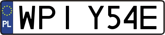 WPIY54E