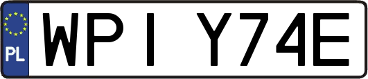 WPIY74E