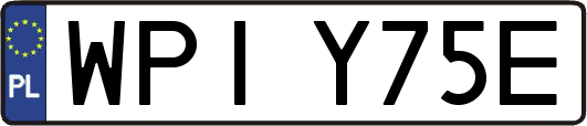 WPIY75E