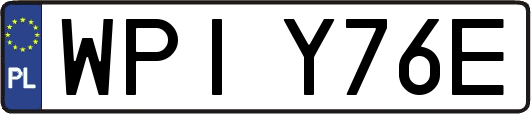 WPIY76E